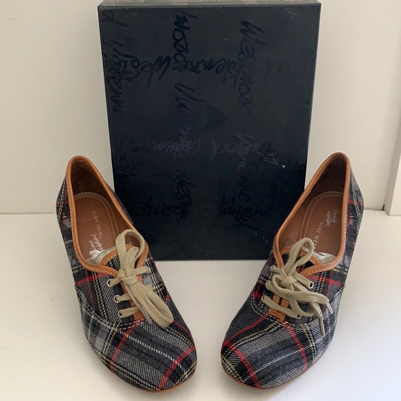 Vivienne Westwood Tartan Heel - Picture 1 of 2